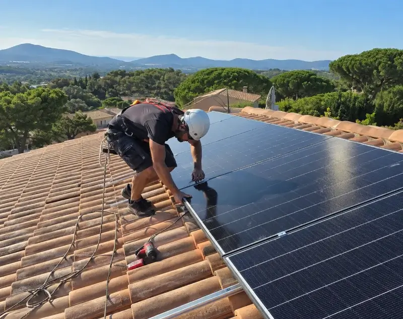 Installateur panneaux solaires Fréjairolles — pose photovoltaïque sur toiture