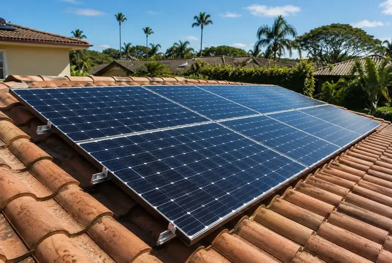 Installation de panneaux solaires à Fréjairolles